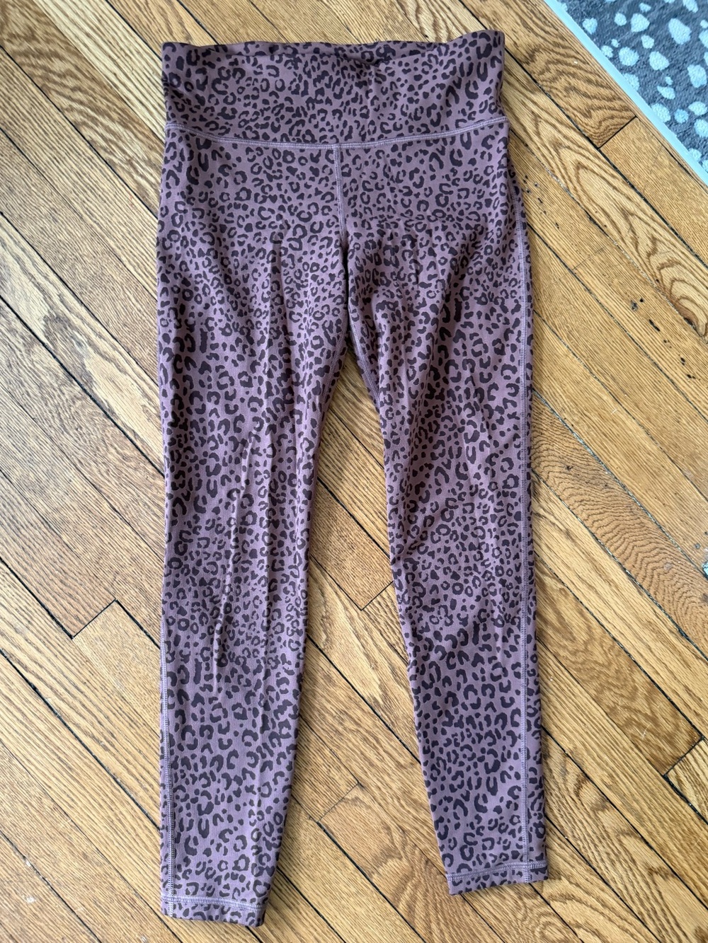GapFit Leopard Print Leggings - Size Medium